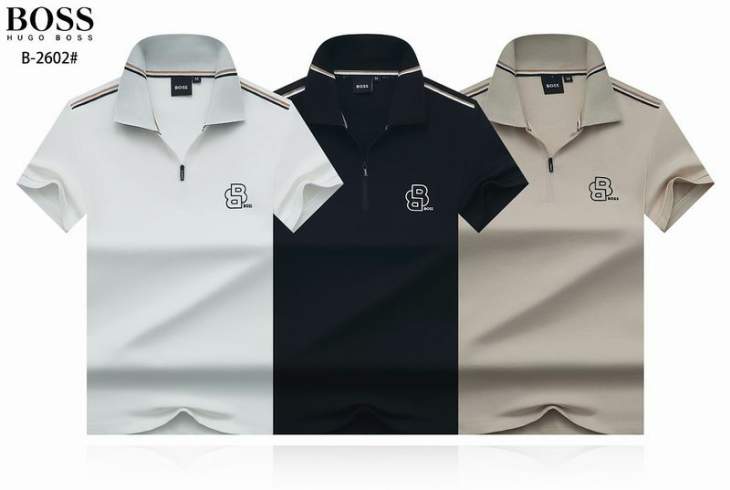 Picture of Hugo Boss Polo Shirts Short _SKUBossM-3XL25wx25527089